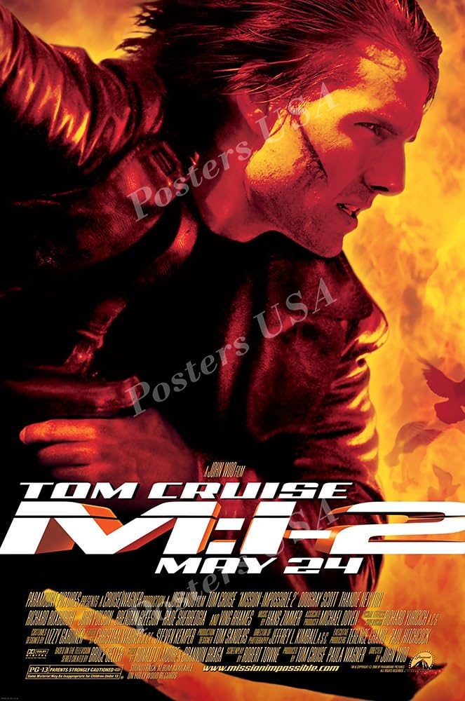 Amazon.co.jp: ポスターUSA – Mission Impossible Ii 2トムクルーズ