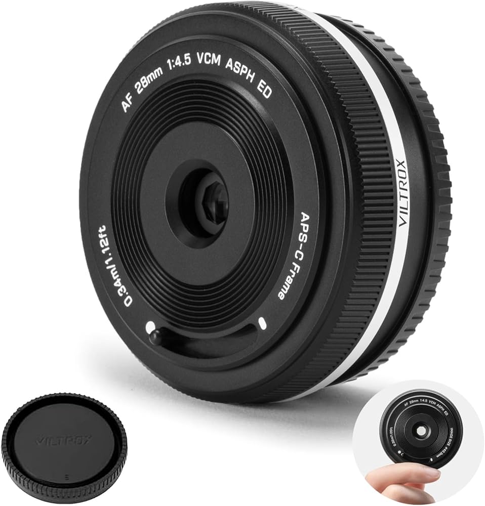 Amazon.co.jp: VILTROX 28mm F4.5 XF パンケーキ フルフレーム オート