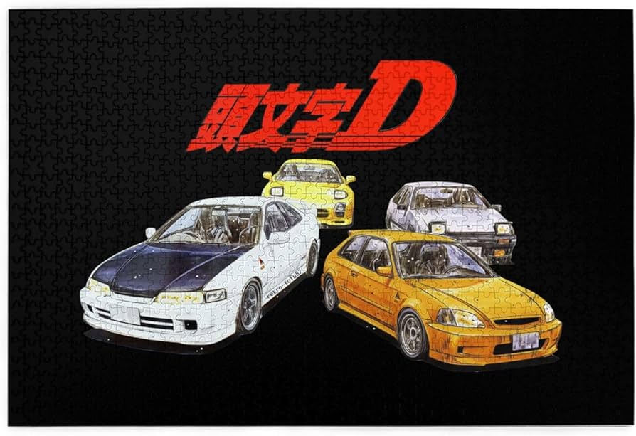 Amazon.co.jp: 木製パズル 頭文字d イニシャル D ジグソーパズル 1000