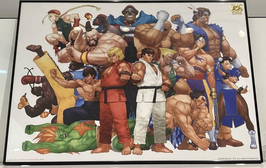 Amazon.co.jp: ストリートファイター 俺より強いやつらの世界展 B2 35