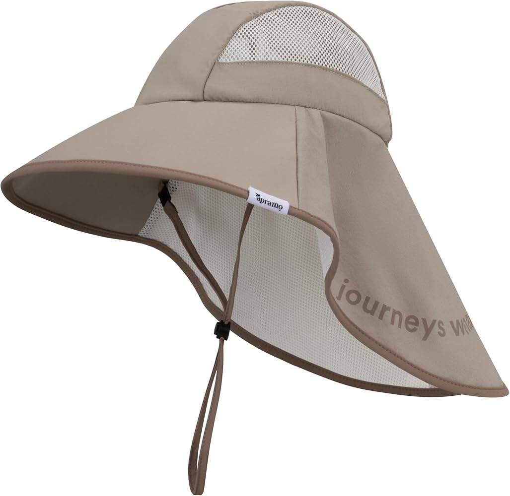 Amazon.co.jp: APRAMO Sunscreen Hat, UV Protection, Sun Protection