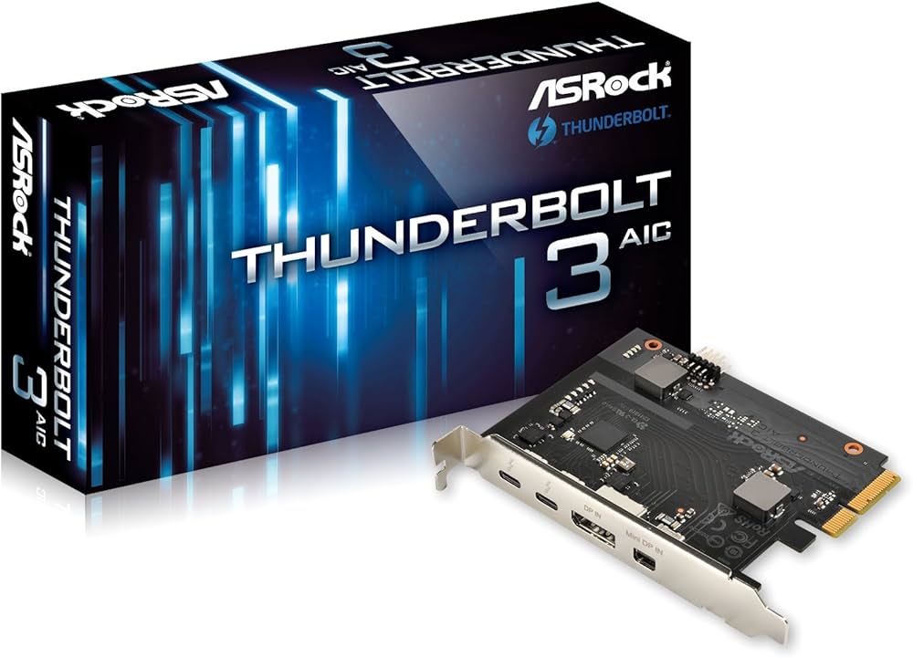 Amazon | ASRock 拡張インターフェースボード Thunderbolt 3 AIC