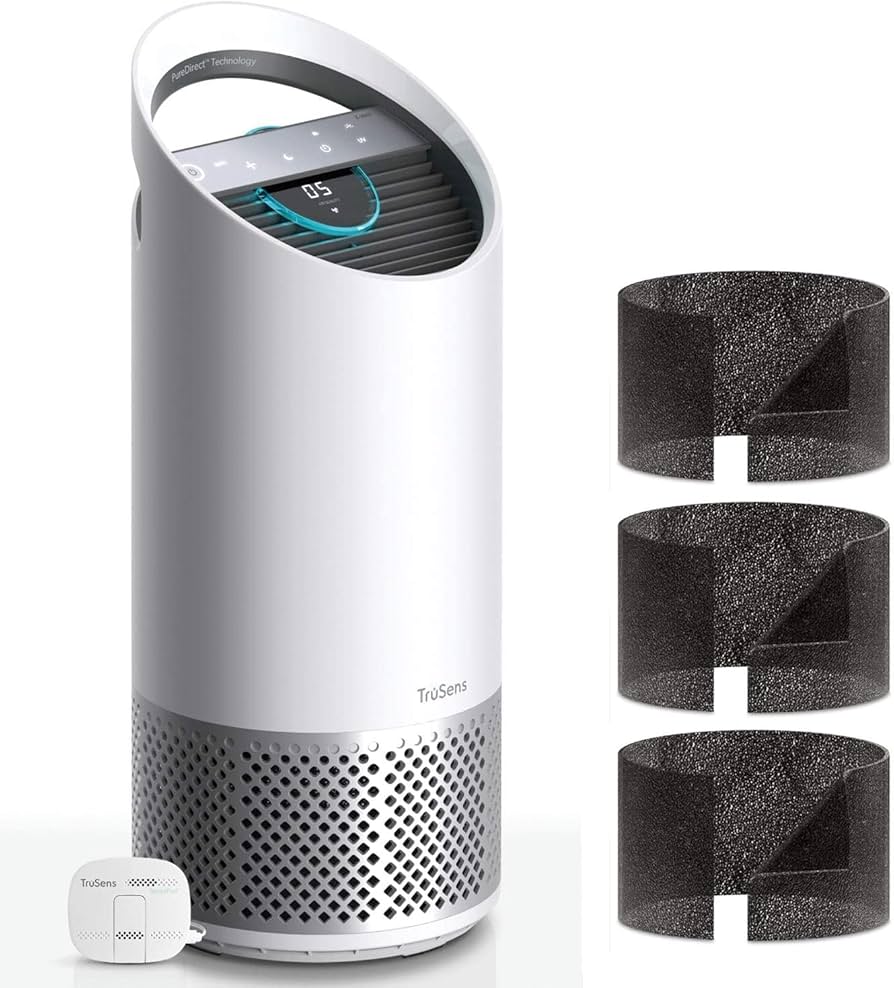 Amazon | TruSens 空気清浄機 UV除菌 ウイルス 花粉 脱臭 21畳