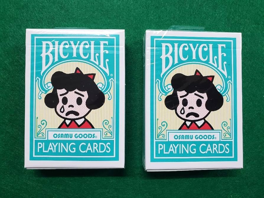Amazon.co.jp: オサムグッズ×BICYCLE トランプ 2個セット 原田治