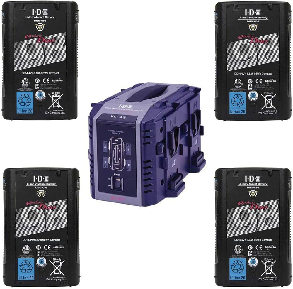 Amazon | IDXバッテリーバンドルには、DUO-C98 96Wh高負荷バッテリーが