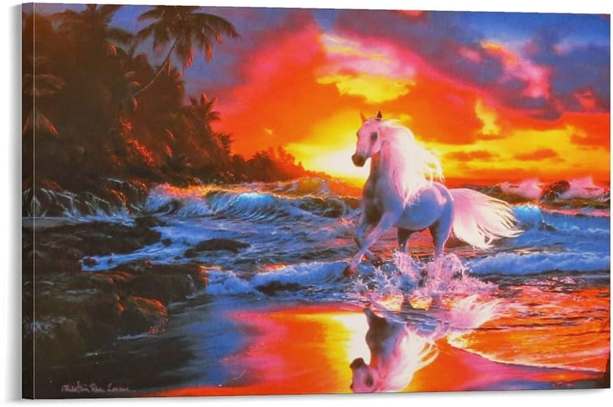 Amazon.co.jp: クリスチャン・リーセ・ラッセン作「フリースピリット