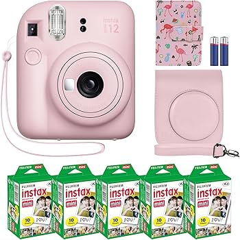 Amazon.com : Fujifilm Instax Mini 12 Instant Camera + MiniMate