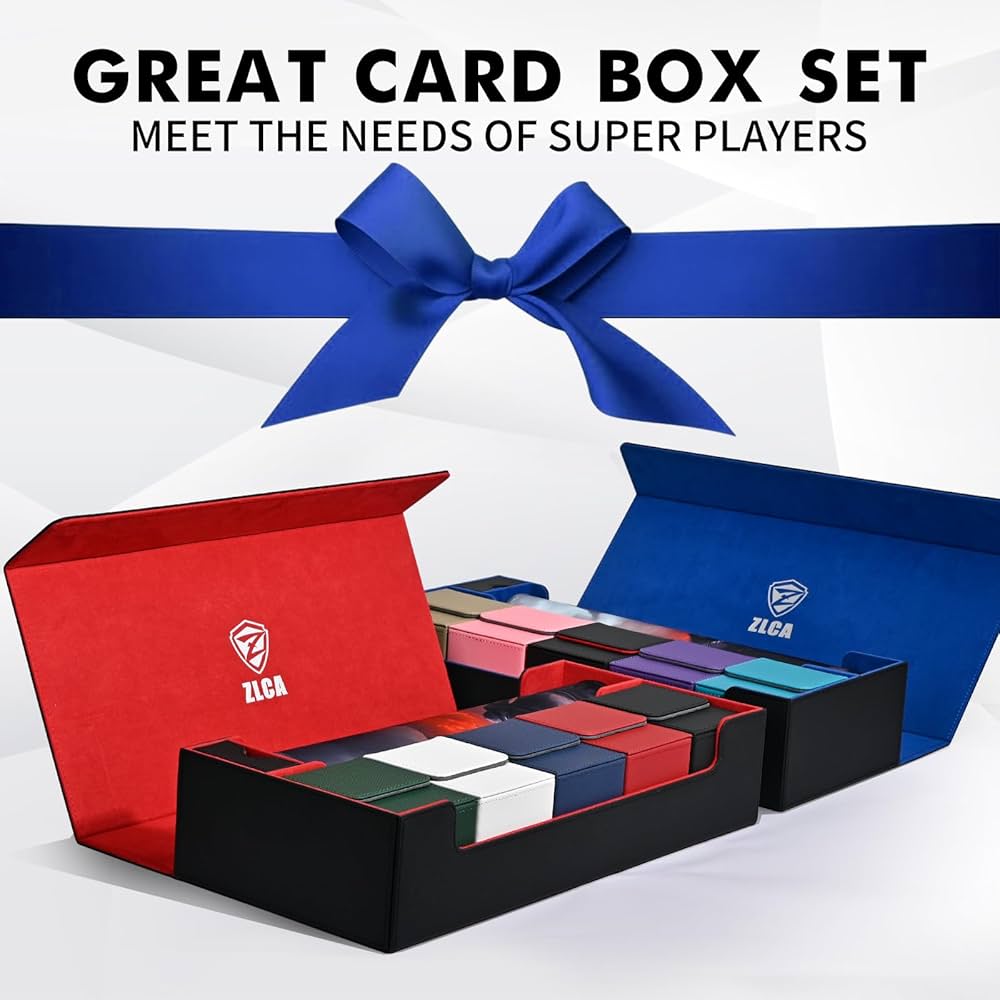 Amazon.co.jp: ZLCA カードデッキボックス プレイマット付き MTG TCG用
