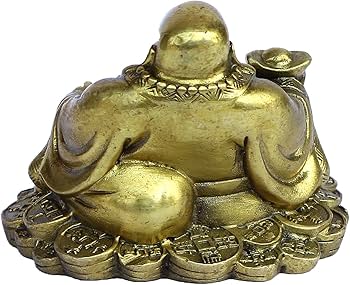 Amazon.co.jp: FUSUIYA 布袋様 弥勒仏 弥勒菩薩 風水グッズ 置物 金運