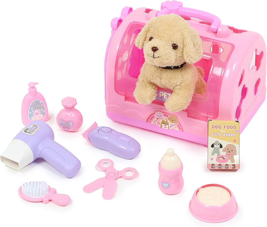 Amazon.co.jp: マザーガーデン わんちゃん お世話 キャリーセット