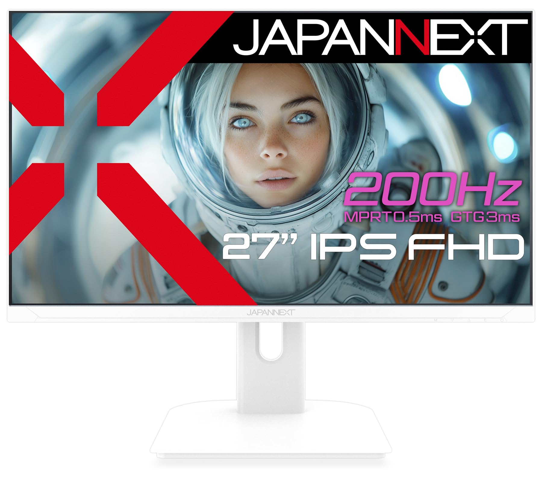 Amazon.co.jp: JAPANNEXT 27インチ ゲーミングモニター 200Hz 0.5ms