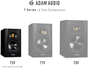 Amazon.com: ADAM Audio T5V Studio Monitor for recording, mixing