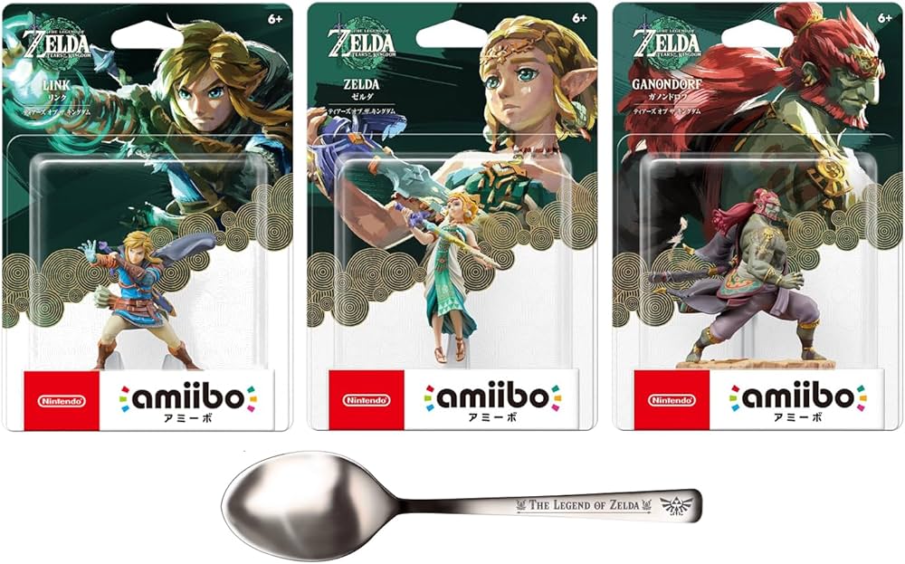 Amazon.co.jp: amiibo リンク＆amiibo ゼルダ＆amiibo ガノンドロフ