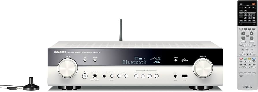 Amazon.co.jp: ヤマハ AVレシーバー RX-S601 5.1ch 4K Bluetooth Wi-Fi