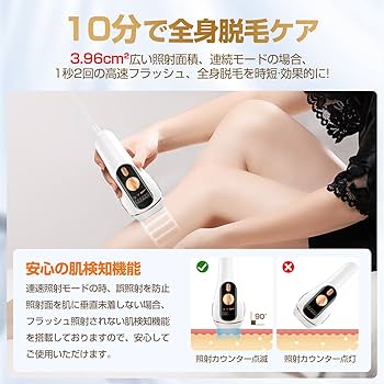 Amazon.co.jp: Donamo 脱毛器【サロン級IPL光脱毛器/低刺激でVIO対応