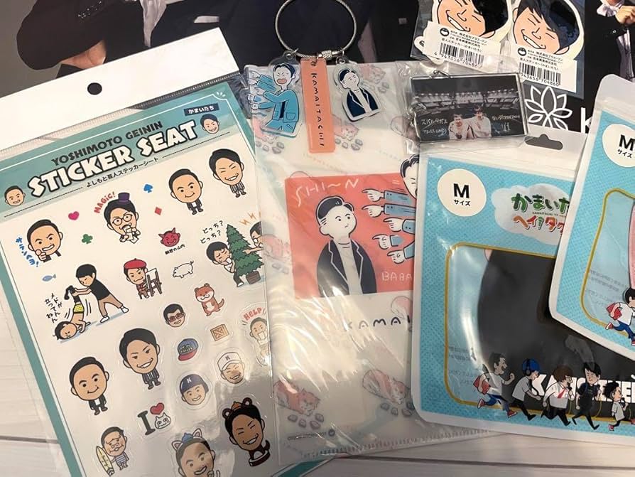 Amazon.co.jp: かまいたち グッズ まとめ売り ステッカー クリア