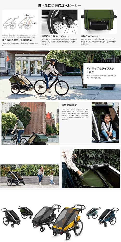 Amazon.co.jp: スーリー・チャリオット・キャブ＜Thule Chariot Cab2