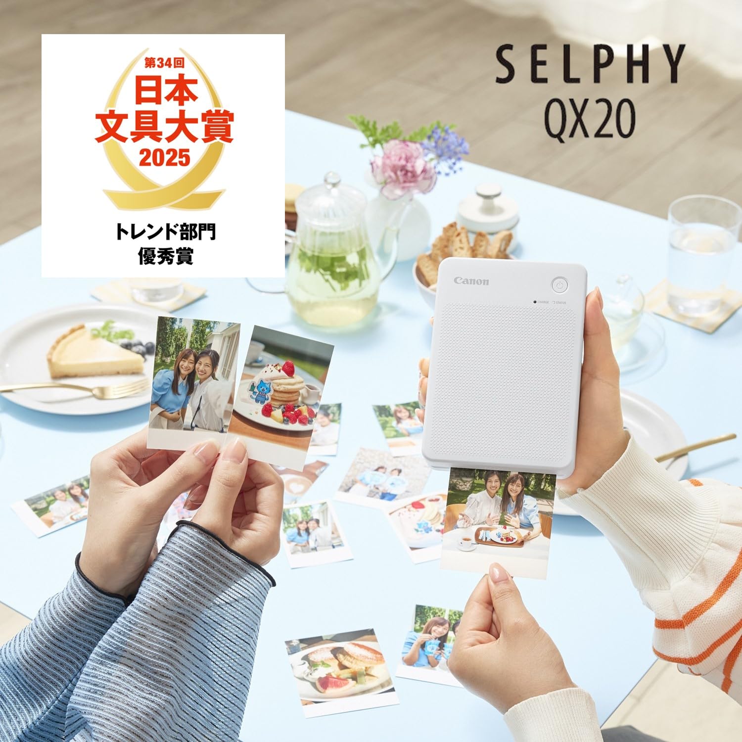 Amazon.co.jp: キヤノン Canon スマートフォン用プリンター QX20グレー