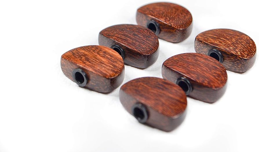 Amazon | Birdland/ペグボタン ハーフムーンタイプ ローズウッド / 133