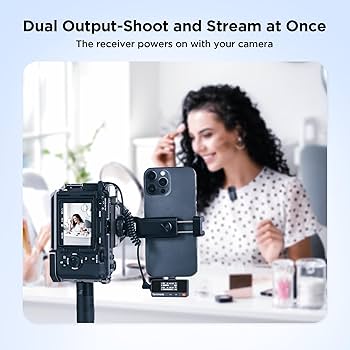 Amazon.co.jp: Saramonic Air ワイヤレスピンマイクシステム 300m伝送