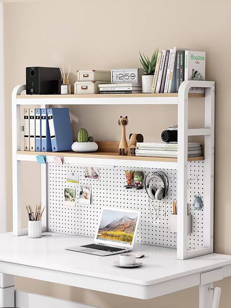 Amazon.co.jp: 卓上ラック 有孔ボード クランプ 机上ラック デスク上置