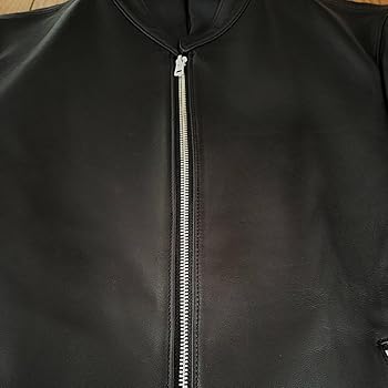 Amazon.co.jp: LIDnM リドム レザー シングルライダース ジャケット L