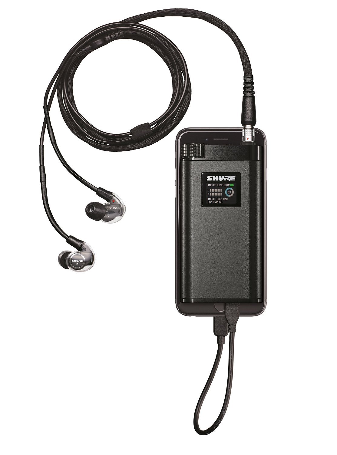 Amazon.co.jp: Shure KSE1500 静電式イヤホンシステム、イヤホンはEQ