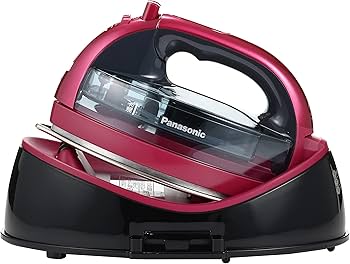 Amazon | パナソニック コードレススチームWヘッドアイロン ピンク NI