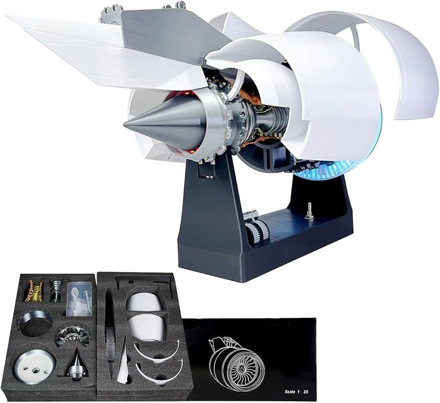 Amazon | エアバスA380 航空機 TR900 ターボファンエンジンモデル