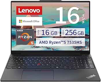 Amazon.co.jp: 【公式】 Lenovo ThinkPad E16 Gen 2 AMD ノート