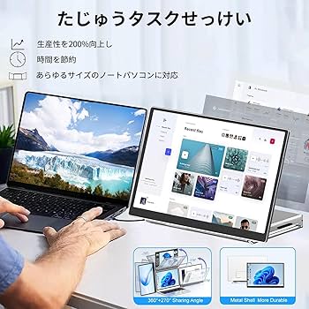 Amazon.co.jp: デュアルディスプレイ ダブルモニター トリプルモバイル