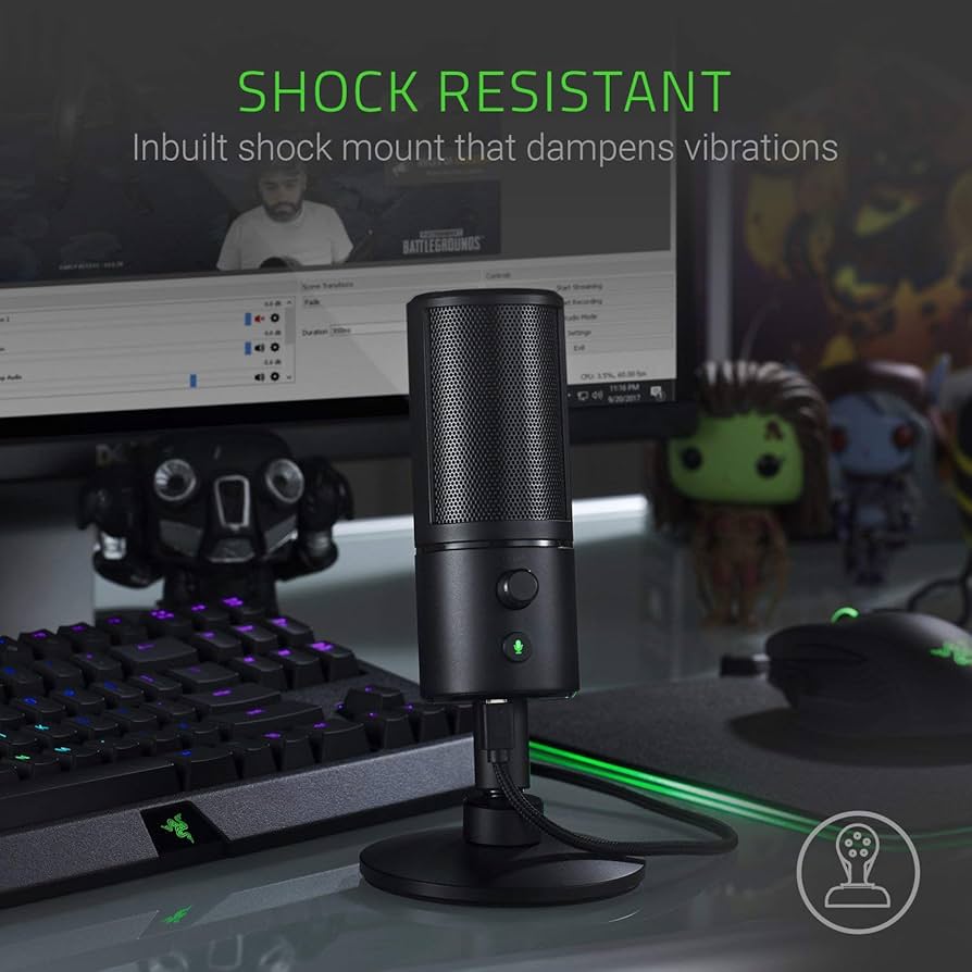 Amazon.co.jp: Razer マイク Seiren X USB コンデンサーマイク 実況