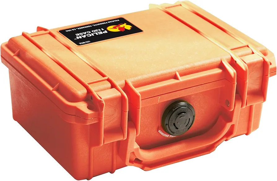 Amazon.com: Pelican 1120 Case With Foam (Orange) : Sports & Outdoors