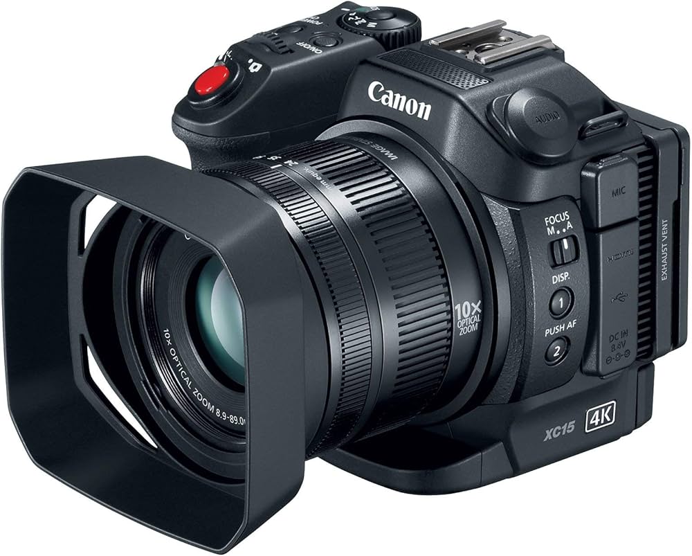 Amazon | Canon XC15 4K UHD プロフェッショナルビデオカメラ