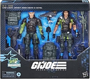 G.I. Joe Low-Light & Spirit Mad Marauders Classified Series 6-Inch