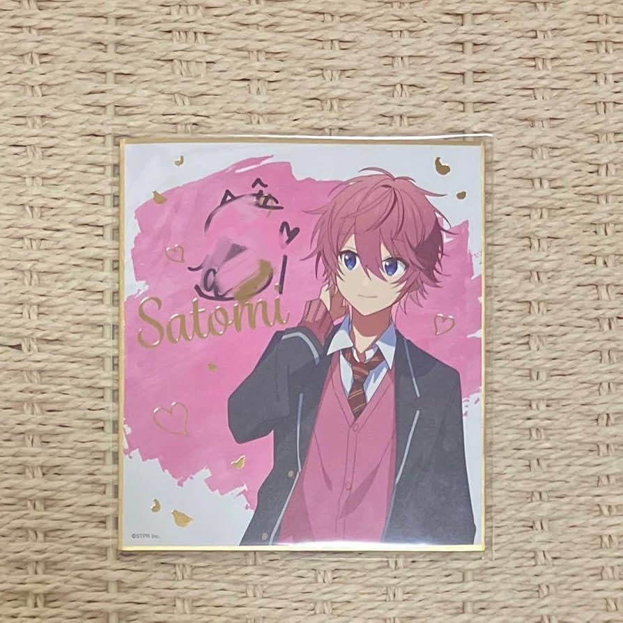 Amazon.co.jp: さとみ 色紙 サイン入り 直筆サイン色紙 すとぷり : ホビー