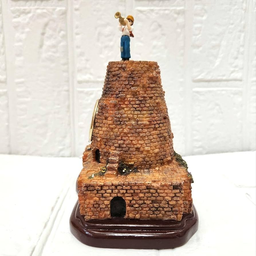 天空の城ラピュタ】パズーの家 ジオラマ置時計 ベネリック 箱あり 未