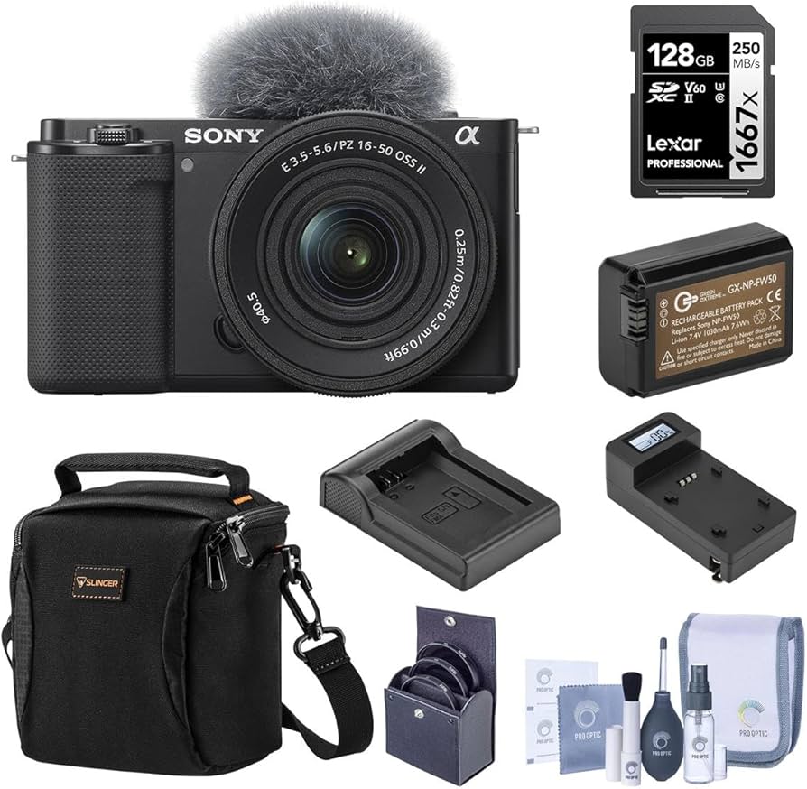 Amazon.com : Sony ZV-E10 Mirrorless Vlog Camera with 16-50mm Lens