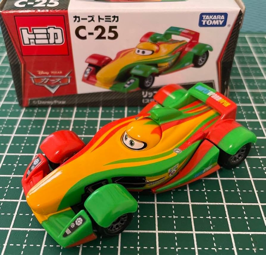 Amazon.co.jp: 廃盤カーズ トミカ C－25 リップ クラッチゴンスキー
