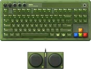 Amazon | 8BitDo レトロ 87 メカニカル キーボード、RGB バックライト