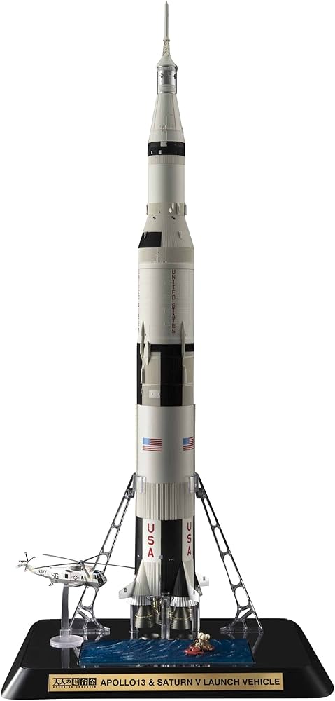 Amazon.com: TAMASHII NATIONS Bandai Apollo 13 and Saturn V Launch