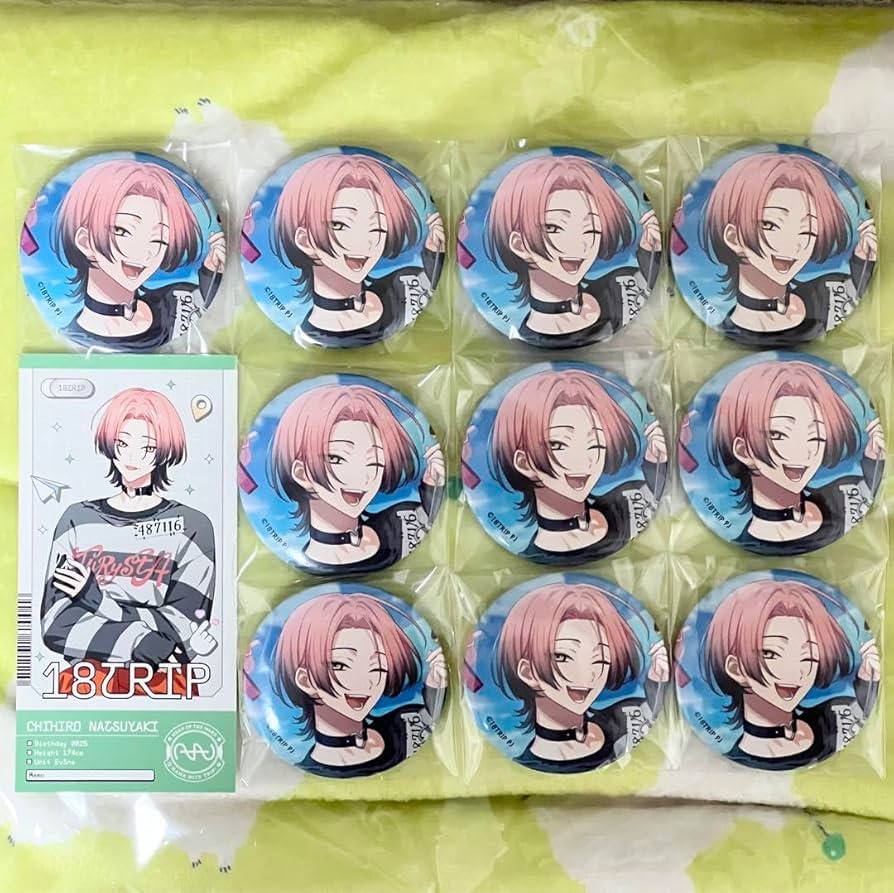 18TRIP エイトリ 夏焼千弥 キャラバッジコレクション 缶バッジ 10点