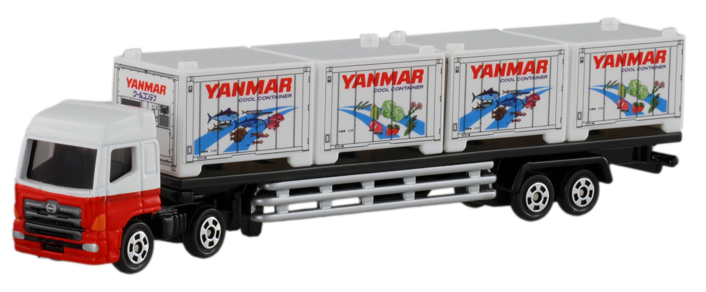 Amazon | トミカ ロングタイプトミカ No.125 ヤンマー コンテナ