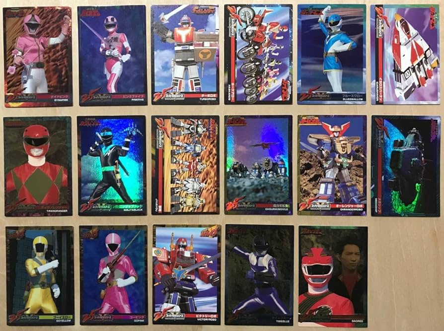 Amazon.co.jp: 森永「 スーパー戦隊シリーズ カード 17枚セット 」25th