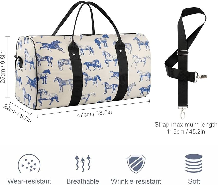 45rpmボストンバッグ 馬革とインディゴの手提げバッグ 総柄 Amazon.co