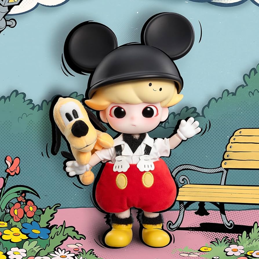 Amazon.co.jp: POP MART DIMOO MICKEY 1/8 アクションフィギュア