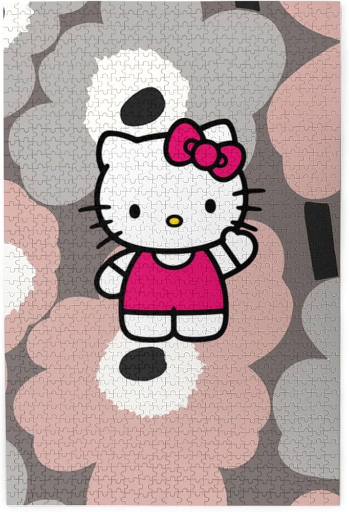 Amazon | Asamike ジグソーパズル 1000ピース 可爱い ハローキティ