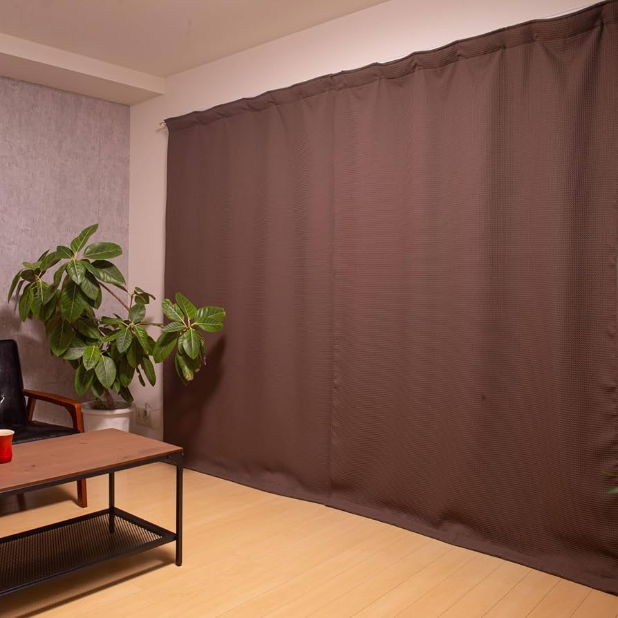 Amazon｜ピアリビング コーズ 防音カーテン (幅110cm×丈178cm