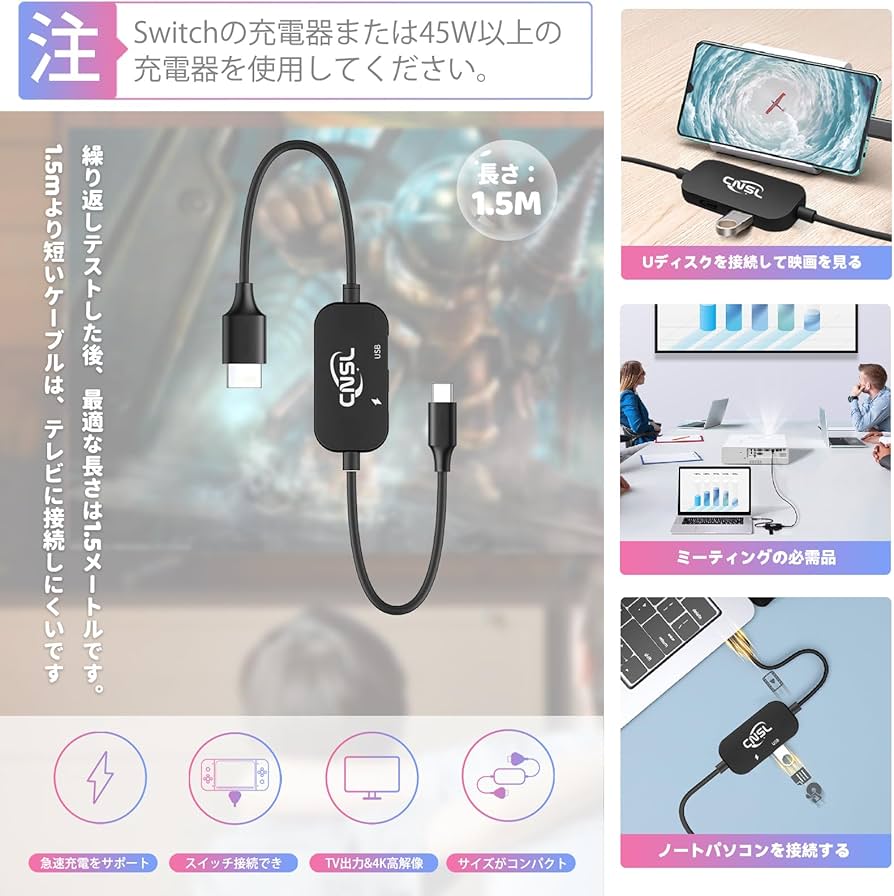 Amazon.co.jp: 「スイッチ ドックなし」CNSLミニSwitch ドック＆交換
