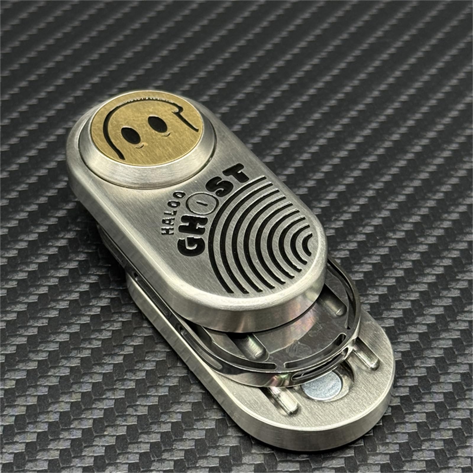 Amazon.co.jp: Novel Ghost EDC フィジェットスライダー ジルコニウム